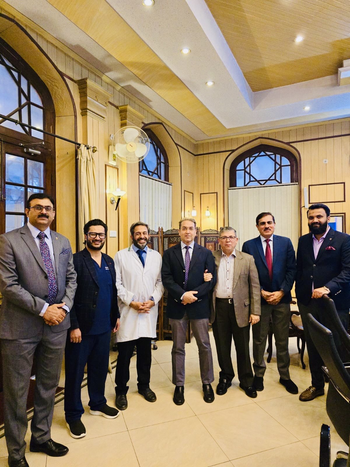 Photograph from the practice of Dr. Awais Malik