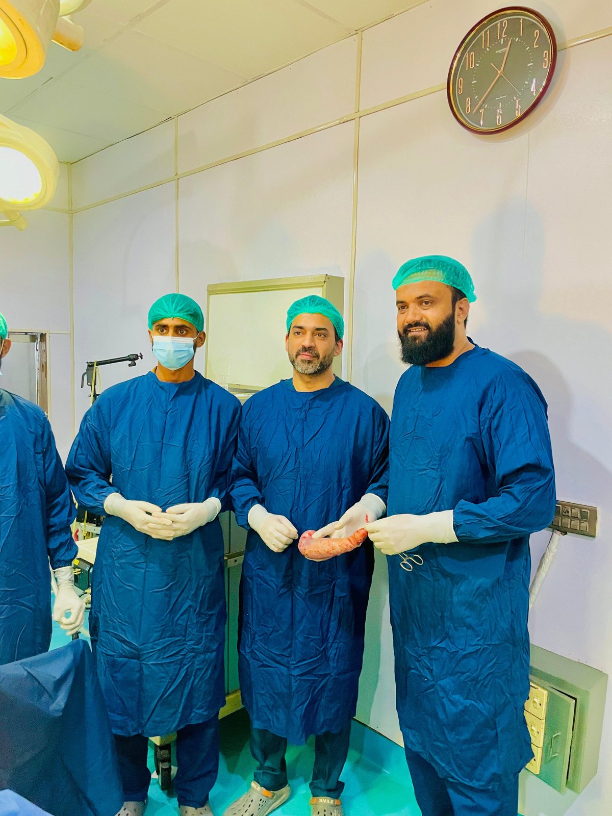 Photograph from the practice of Dr. Awais Malik