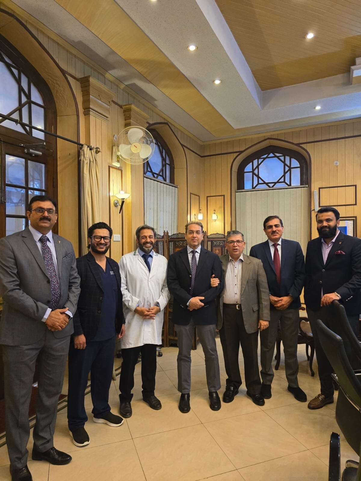 Photograph from the practice of Dr. Awais Malik